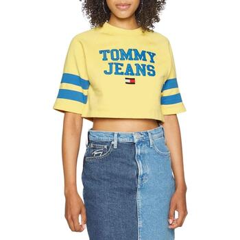 Abbigliamento Donna Felpe Tommy Jeans  Giallo