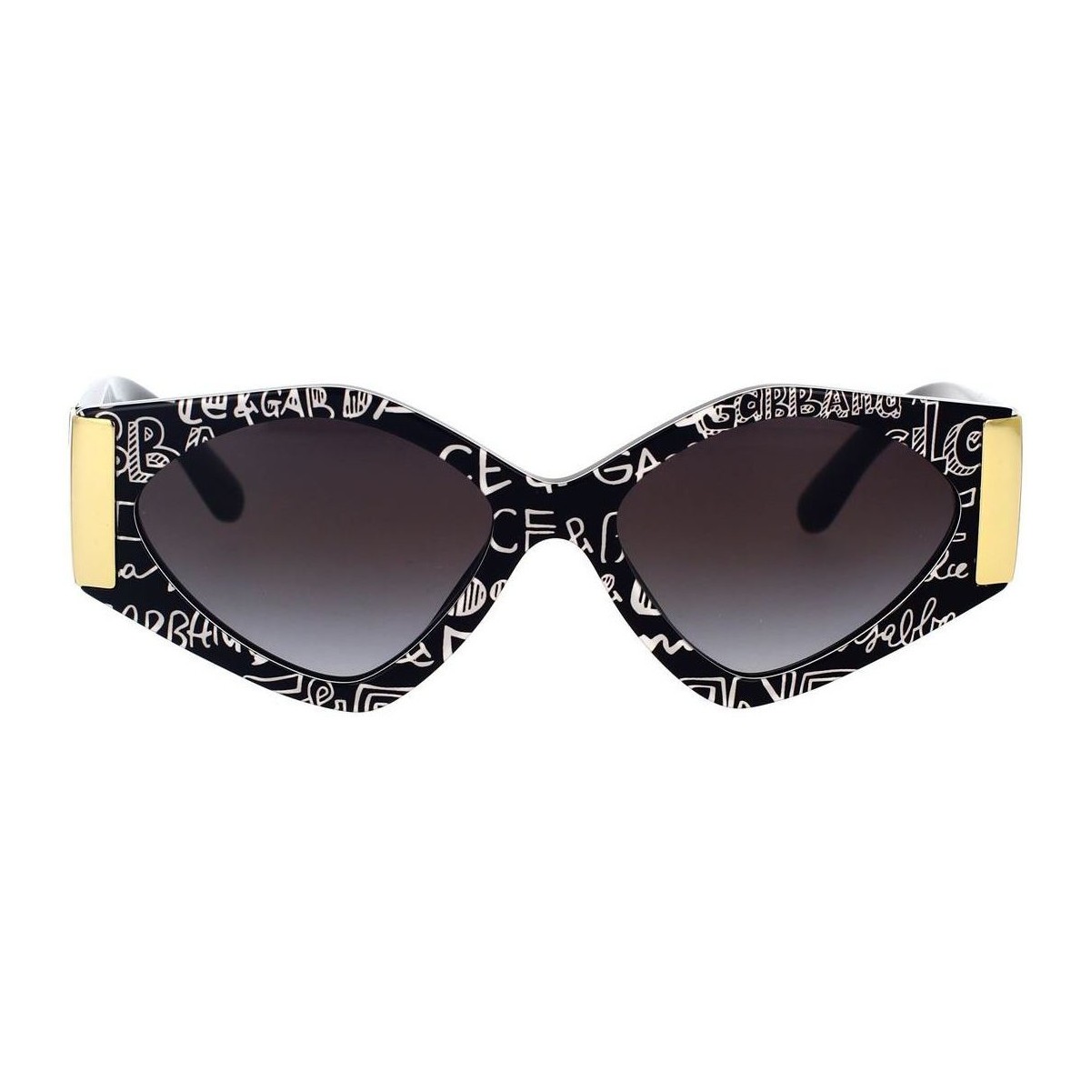 Orologi & Gioielli Occhiali da sole D&G Occhiali da Sole Dolce&Gabbana DG4396 33138G Nero