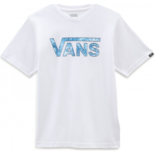 Abbigliamento Bambino T-shirt & Polo Vans classic logo Bianco