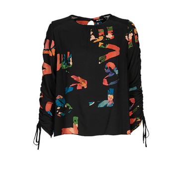Abbigliamento Donna Top / Blusa Desigual GRAPHIC LOVE Nero / Multicolore