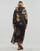 Abbigliamento Donna Piumini Desigual HEDDAL Nero / Multicolore