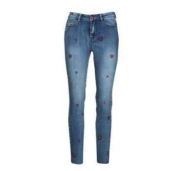 Abbigliamento Donna Jeans dritti Desigual AMORE Blu / Medium