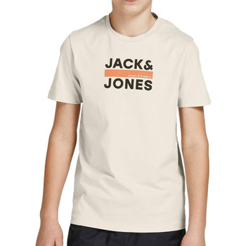 Abbigliamento Bambino T-shirt & Polo Jack & Jones 12214074 Beige