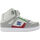 Scarpe Unisex bambino Sneakers DC Shoes Pure high-top ADBS100242 GREY/GREY/GREEN (XSSG) Grigio