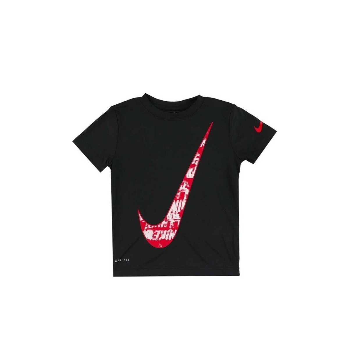 Abbigliamento Unisex bambino T-shirt maniche corte Nike T-shirt Bambino Swoosh Nero
