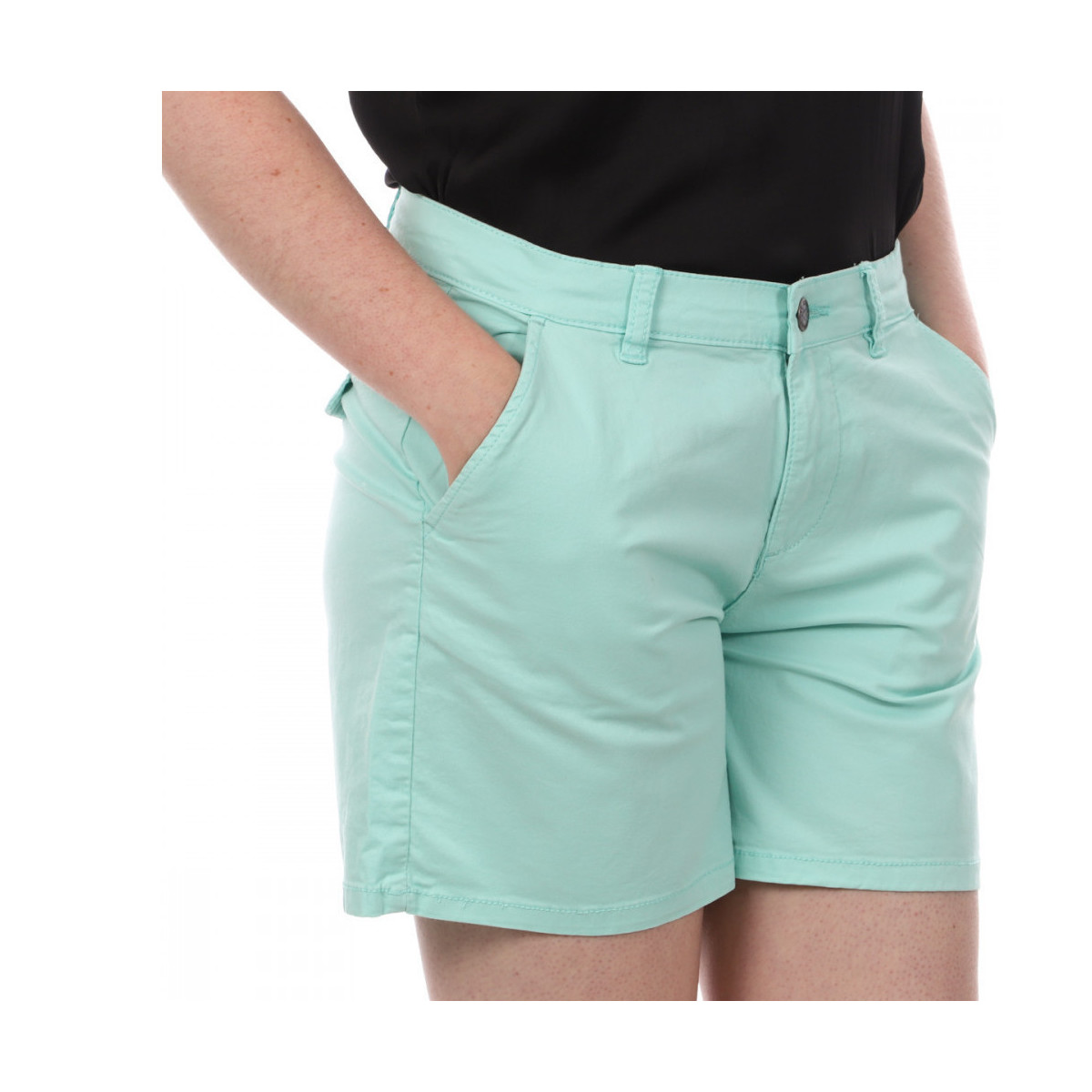 Abbigliamento Donna Shorts / Bermuda Lee Cooper LEE-008101 Verde
