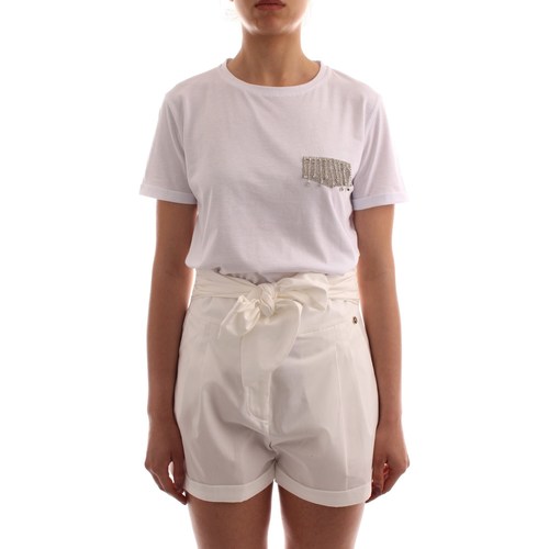 Abbigliamento Donna T-shirt maniche corte Liu Jo 8A2041J6040 Bianco