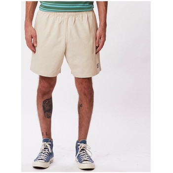 Abbigliamento Uomo Shorts / Bermuda Obey Easy relaxed twill short Beige