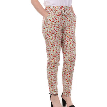 Abbigliamento Donna Pantaloni Vero Moda 10245160 Bianco