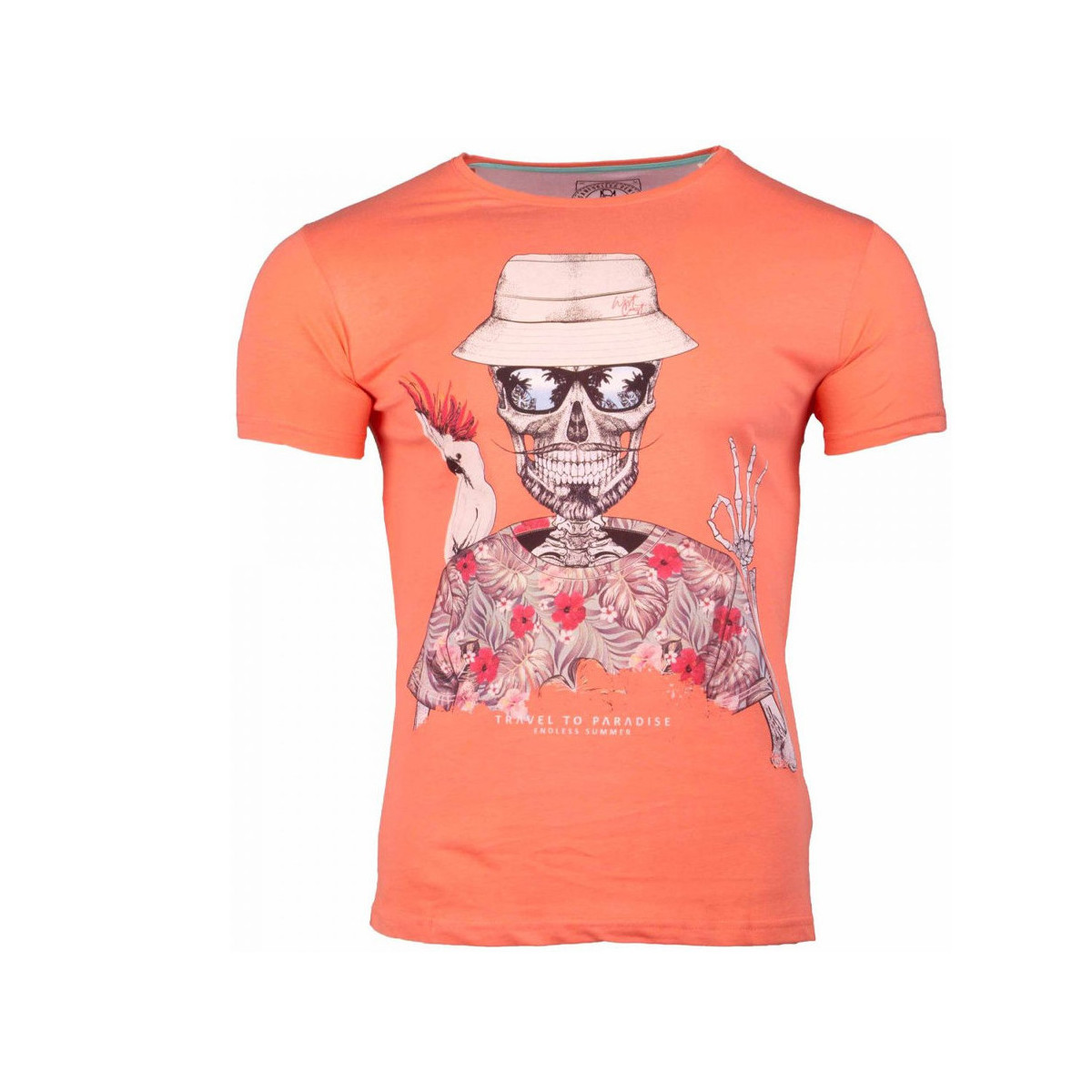 Abbigliamento Uomo T-shirt & Polo La Maison Blaggio MB-MODESTO Arancio