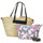 Borse Donna Tote bag / Borsa shopping Desigual BOLS_SUMMER BUTTERFLIES  raw