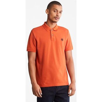 Abbigliamento Uomo T-shirt & Polo Timberland TB0A26N4CL8 POLO-BUFF ORANGE Arancio