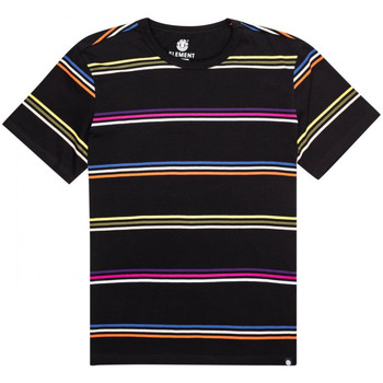 Abbigliamento Uomo T-shirt & Polo Element Wilow stripe Nero