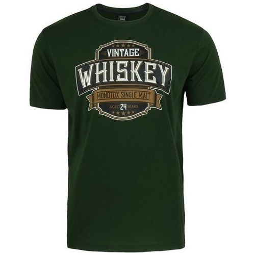 Abbigliamento Uomo T-shirt maniche corte Monotox Whiskey Nero