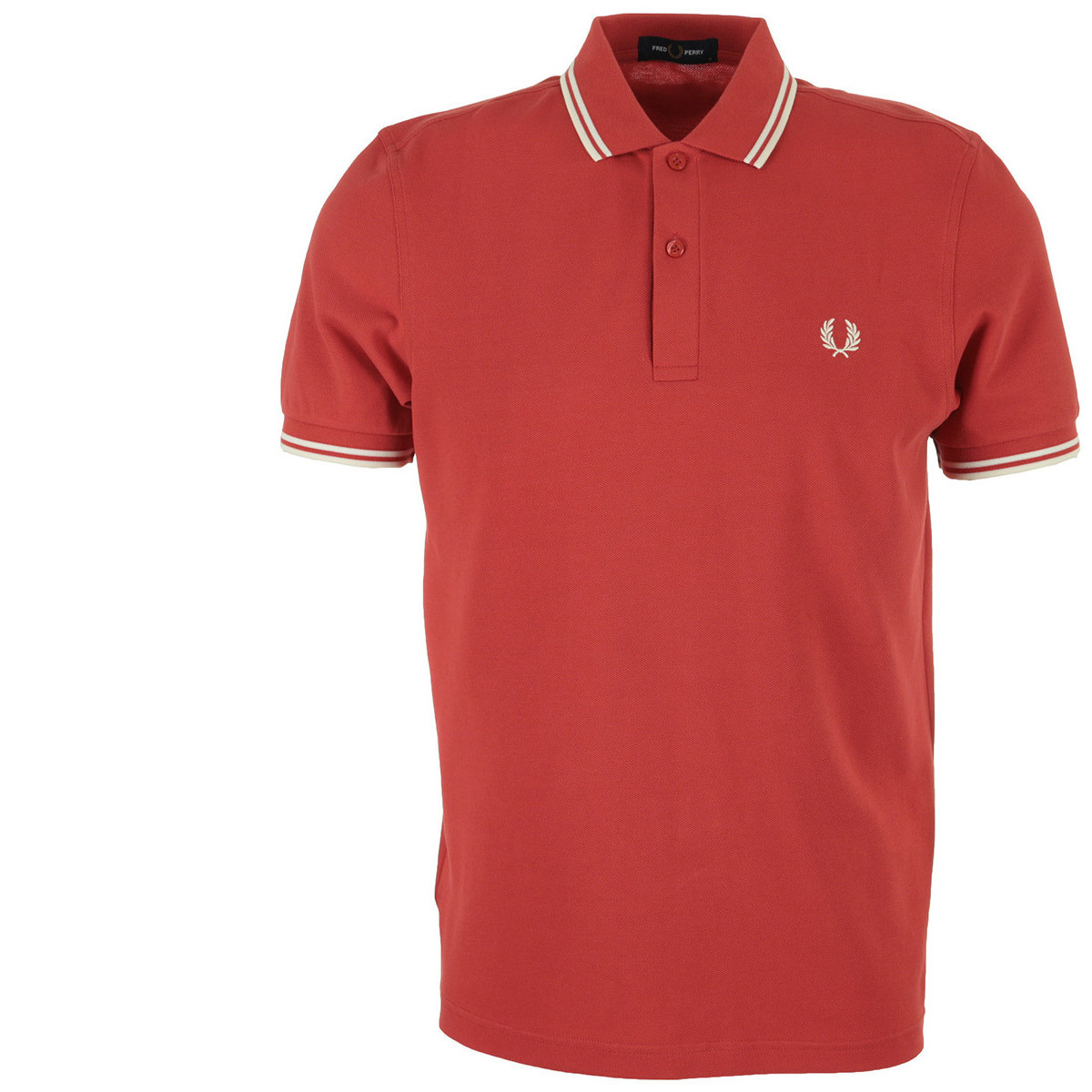 Abbigliamento Uomo T-shirt & Polo Fred Perry Twin Tipped Shirt Rosso