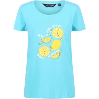 Abbigliamento Donna T-shirts a maniche lunghe Regatta Filandra VI Blu