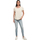 Abbigliamento Donna T-shirts a maniche lunghe Build Your Brand Long Bianco