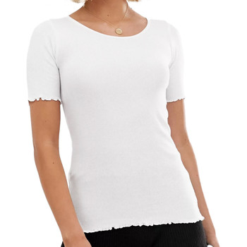 Abbigliamento Donna T-shirt maniche corte Brave Soul XLTS-69LOVELY Bianco