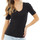 Abbigliamento Donna T-shirt & Polo Brave Soul XLTS-69AMY Nero