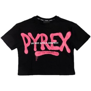 Abbigliamento Unisex bambino T-shirt maniche corte Pyrex T-shirt Cropped Bambina Grafica Nero