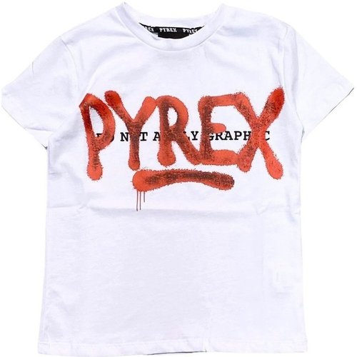 Abbigliamento Unisex bambino T-shirt maniche corte Pyrex T-shirt Bambino Grafica Bianco