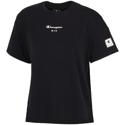 Abbigliamento Donna T-shirt maniche corte Champion T-Shirt Donna Crewneck Nero