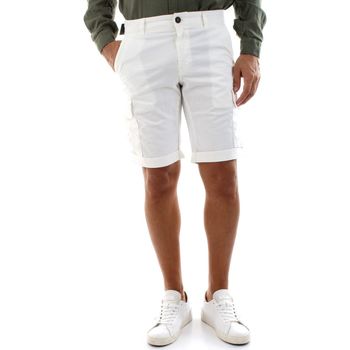 Abbigliamento Uomo Shorts / Bermuda Mason's CHILE BERMUDA ME303 - 2BE22146-001 WHITE Bianco