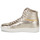 Scarpe Donna Sneakers alte Fericelli POESIE Oro