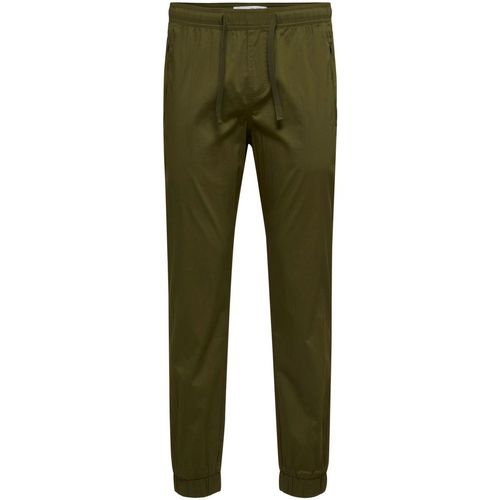Abbigliamento Uomo Pantaloni Selected 16083845 HALKIRK-WINTER MOSS Verde