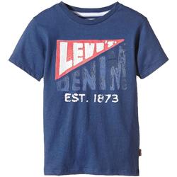 Abbigliamento Bambino T-shirt maniche corte Levi's  Blu