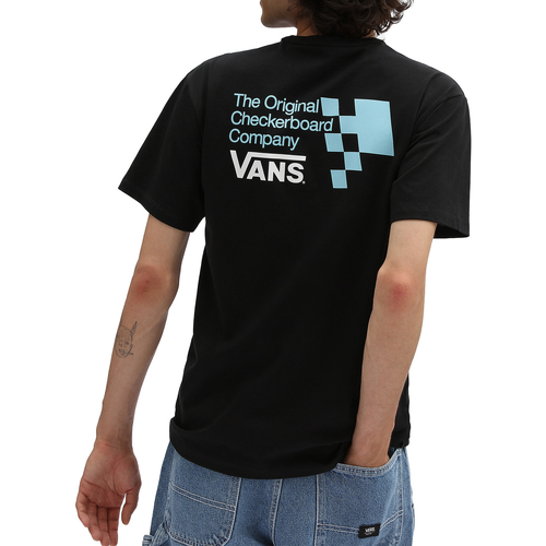 Abbigliamento Uomo T-shirt maniche corte Vans Off The Wall Og Checkerboard Nero