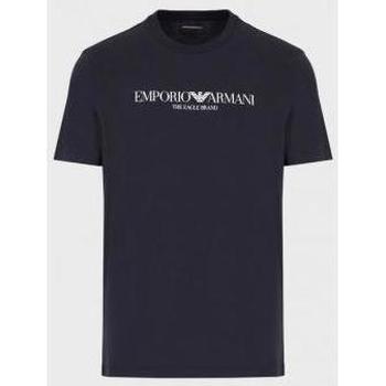 Abbigliamento Uomo T-shirt & Polo Emporio Armani - T/SHIRT LOGO AQUILA Blu