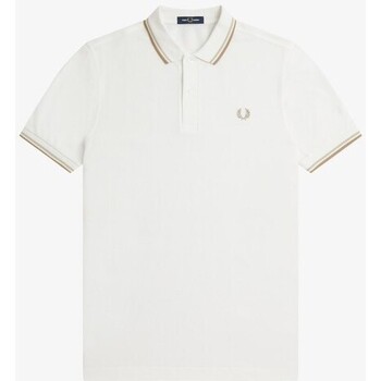 Abbigliamento Uomo T-shirt & Polo Fred Perry -  POLO PROFILI 2 COLORI Bianco