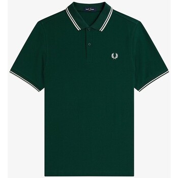 Abbigliamento Uomo T-shirt & Polo Fred Perry POLO PROFILI  1 COLORE Verde