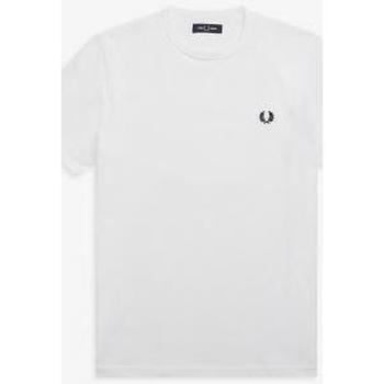 Abbigliamento Uomo T-shirt & Polo Fred Perry SHIRT LOGO Bianco