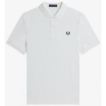 Abbigliamento Uomo T-shirt & Polo Fred Perry - POLO PIQUET CON RICAMO Bianco
