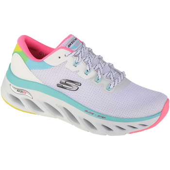 Scarpe Donna Sneakers basse Skechers Arch Fit Glide-Step - Highlighter Bianco