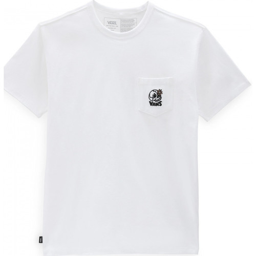 Abbigliamento Uomo T-shirt & Polo Vans Off the wall grap Bianco