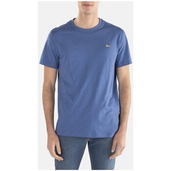 Abbigliamento Uomo T-shirt & Polo Harmont & Blaine T/SHIRT BASIC COTONE Blu