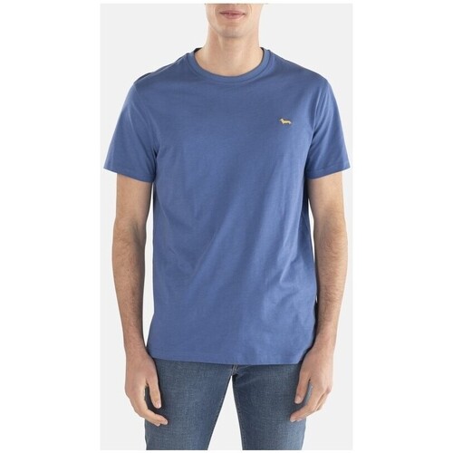 Abbigliamento Uomo T-shirt & Polo Harmont & Blaine - T/SHIRT BASIC COTONE Blu