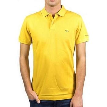 Abbigliamento Uomo T-shirt & Polo Harmont & Blaine POLO PIQUET Giallo