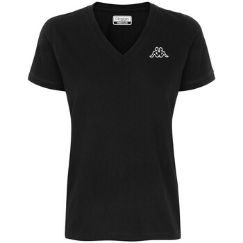 Abbigliamento Donna T-shirt maniche corte Kappa 303H0P0 Nero