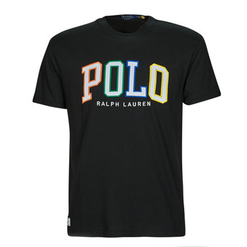 Abbigliamento Uomo T-shirt maniche corte Polo Ralph Lauren SSCNCLSM1-SHORT SLEEVE-T-SHIRT Nero / Black