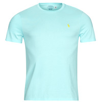 Abbigliamento Uomo T-shirt maniche corte Polo Ralph Lauren SSCNCMSLM2-SHORT SLEEVE-T-SHIRT Turquoise / Acqua