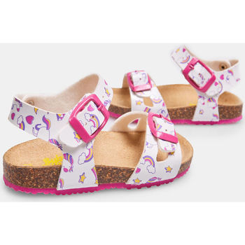 Bubblegummers Sandalo da bambina  Donna Bianco