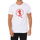 Abbigliamento Uomo T-shirt maniche corte Bikkembergs BKK1MTS02-WHITE Bianco