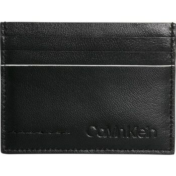 Borse Uomo Portafogli Calvin Klein Jeans K50K504438 CARDHOLDER-001 BLACK Nero