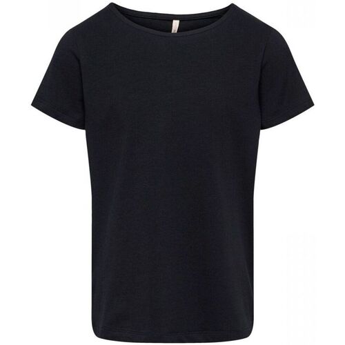 Abbigliamento Bambina T-shirt & Polo Only 15186322 LOVE-BLACK Nero