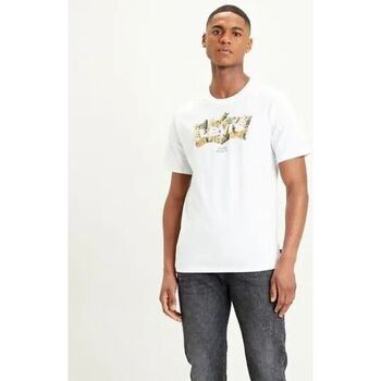 Abbigliamento Uomo T-shirt & Polo Levi's 22489 0277 HOUSEMARK-WHITE Bianco
