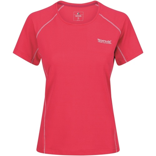 Abbigliamento Donna T-shirts a maniche lunghe Regatta Devote II Rosso